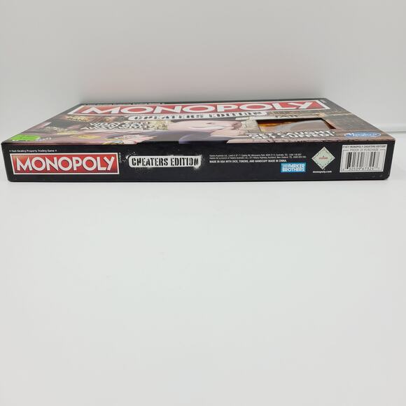 2017 Monopoly Cheaters Edition (Penguin T-Rex Cat Tokens) PRE-OWNED, COMPLETE - Picture 8 of 9